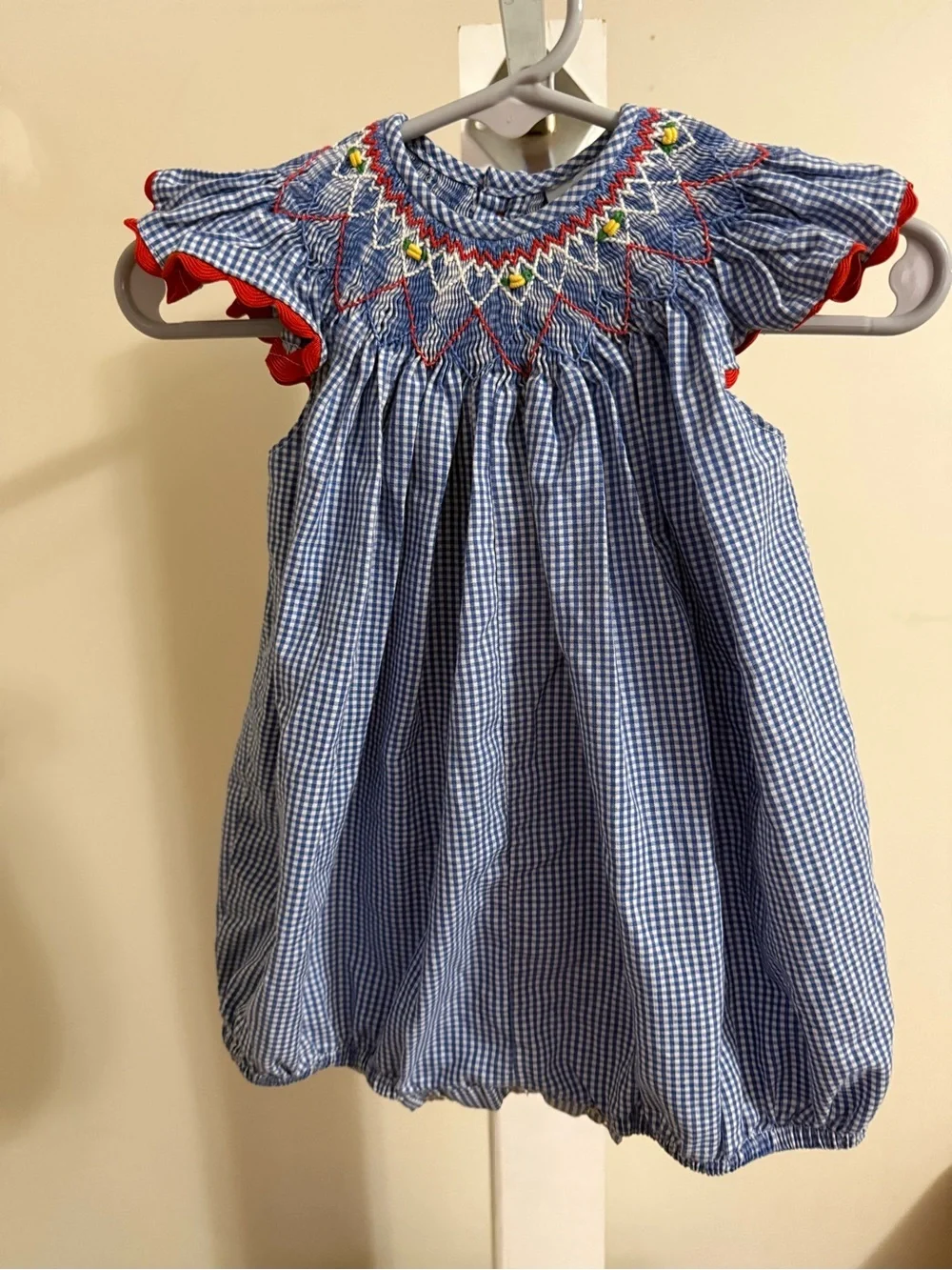 Remember Nguyen Smocked Bubble Romper